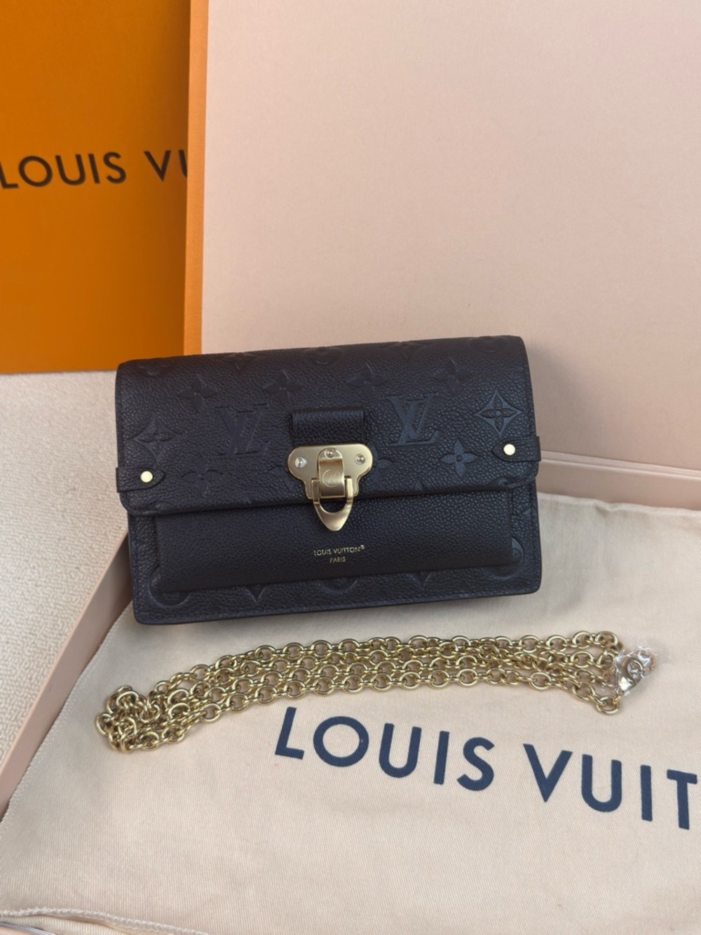 Louis Vuitton | Vavin Black Gold Hardware | Mint Condition